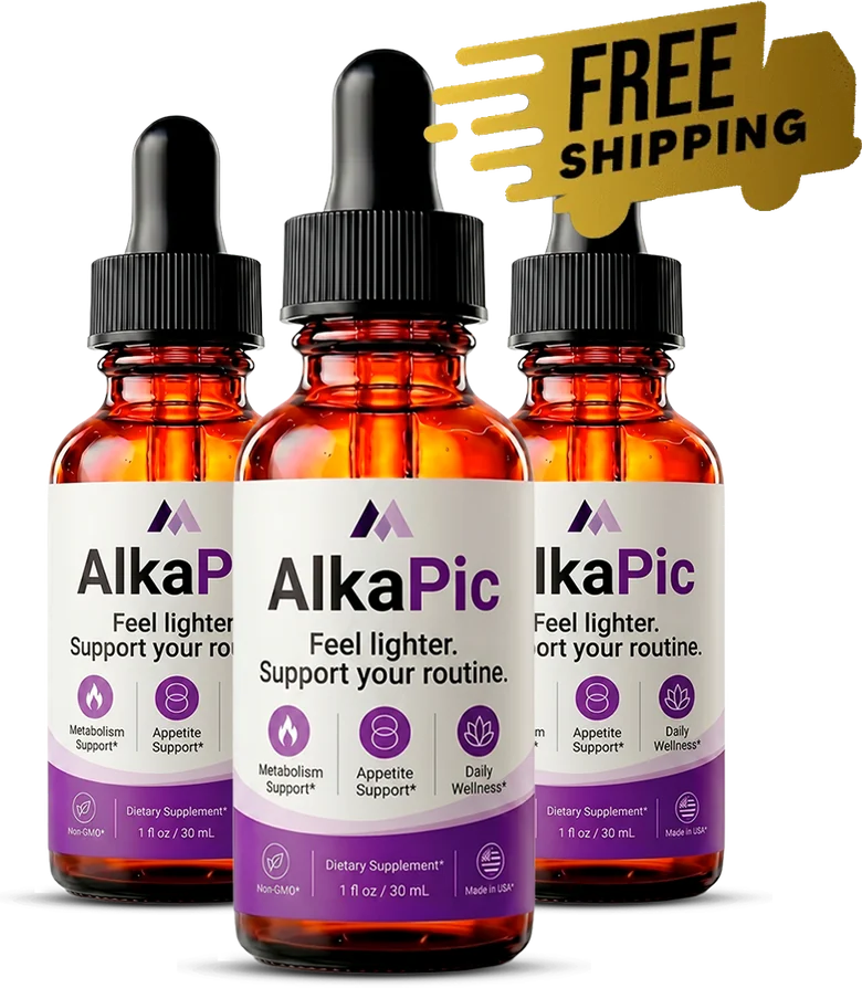 AlkaPic 3 Bottles package